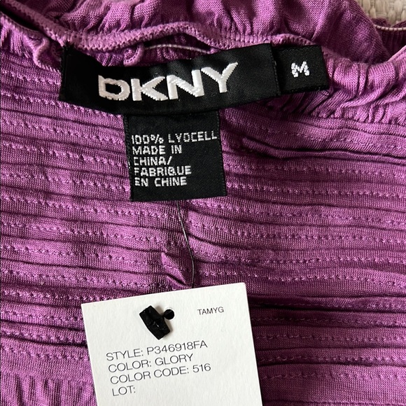 DKNY Purple Women's Top - Picture 3 of 4